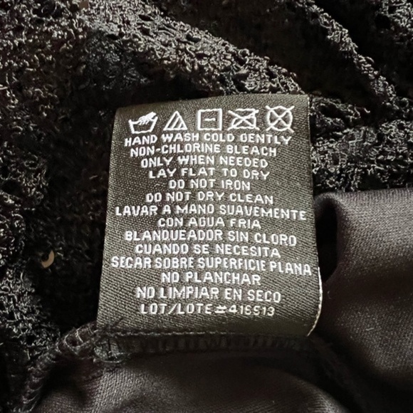 R&M Richards Black Lace Over with Sequins - Picture 14 of 17